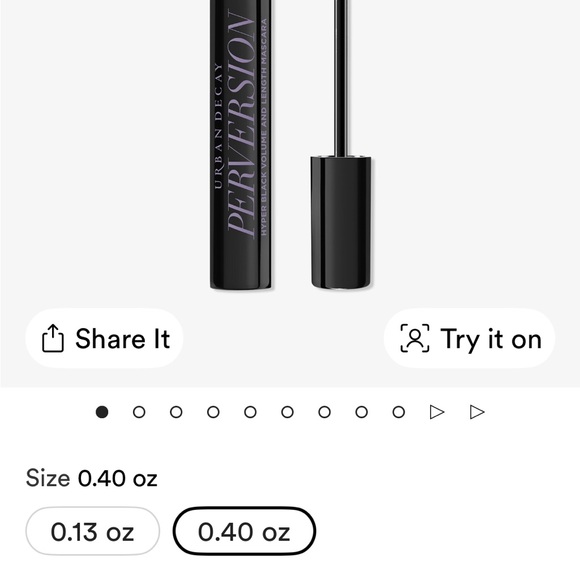 Urban Decay Perversion Mascara - Bold Black - Picture 4 of 4